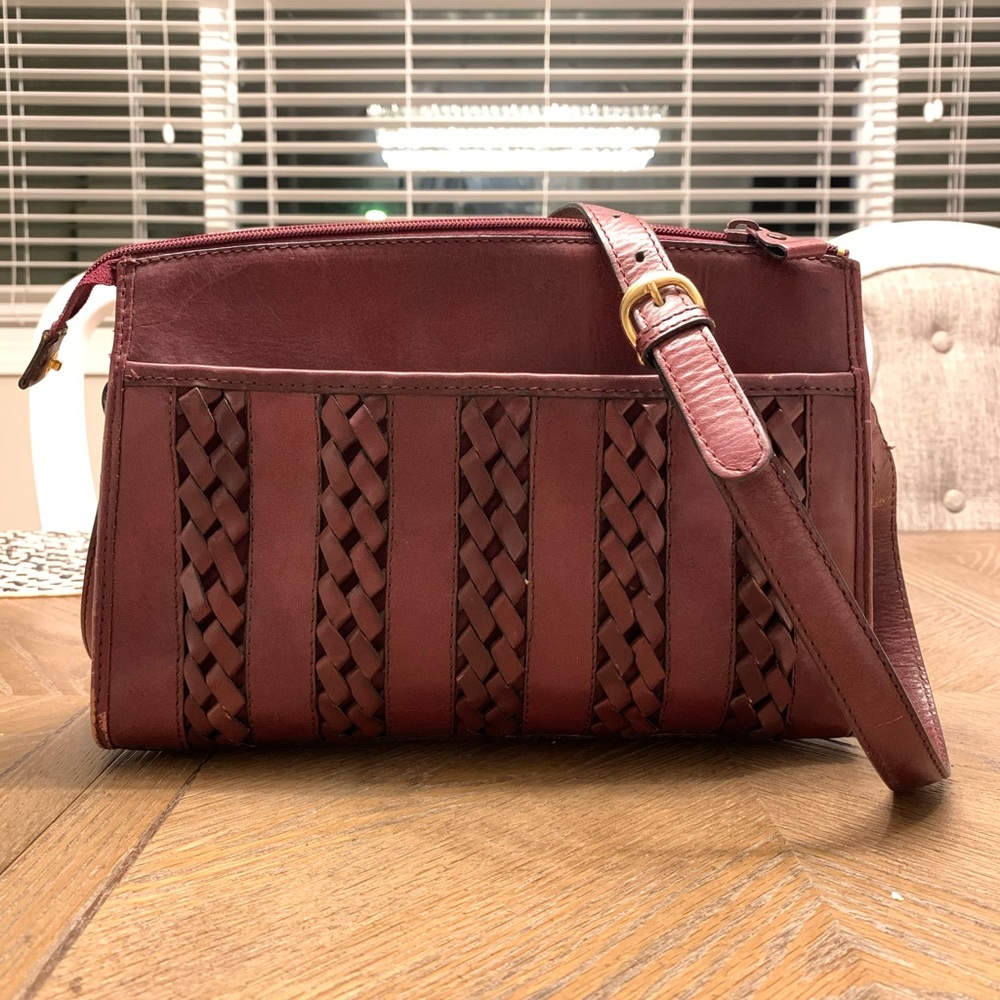 ✨SOLD✨Unique Vintage Etienne Aigner Leather Bag